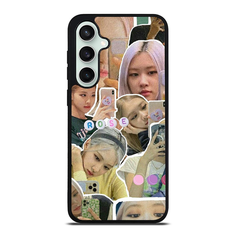 ROSE BLACKPINK AESTHETIC COLLAGE Samsung Galaxy S23 FE Case