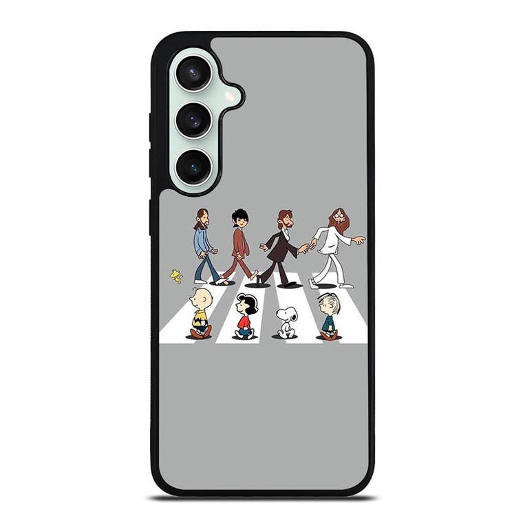 SNOOPY CHARLIE BROWN CROSS Samsung Galaxy S23 FE Case