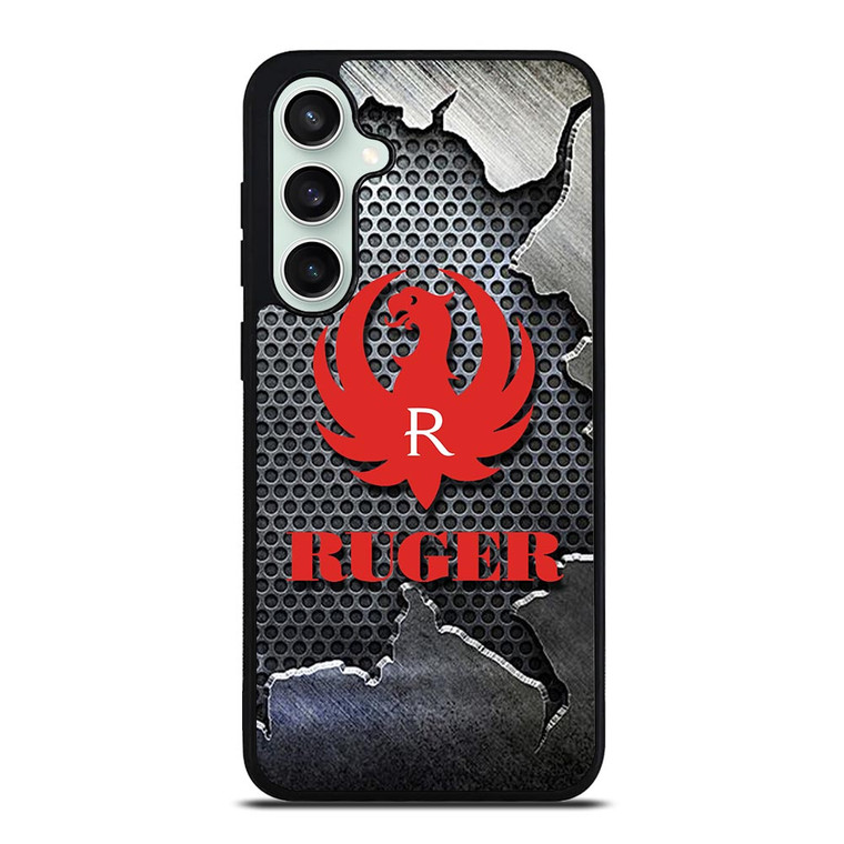STURM RUGER FIREARM METAL LOGO 2 Samsung Galaxy S23 FE Case