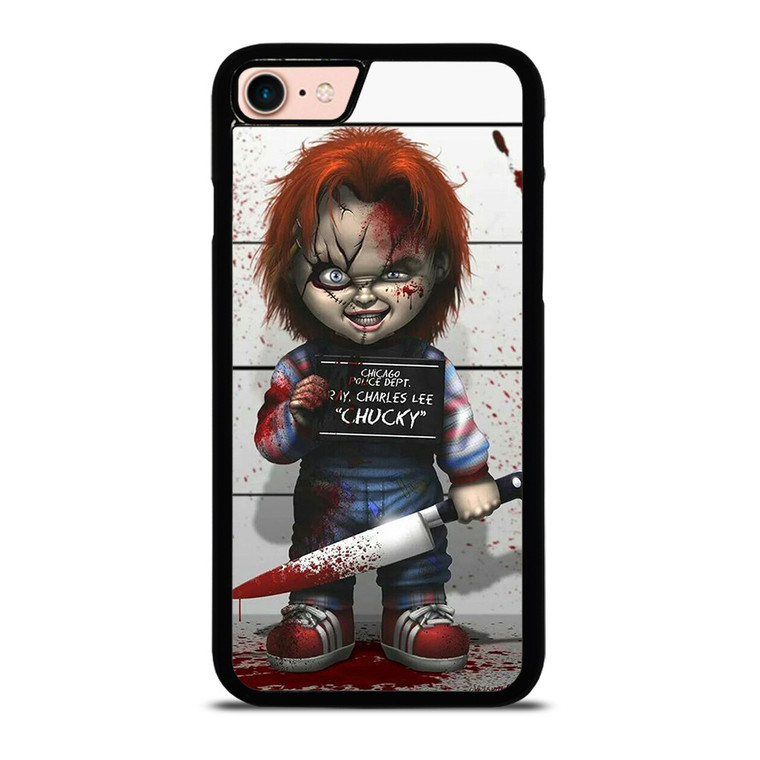 CHUCKY DOLL WITH KNIFE iPhone 8 Case