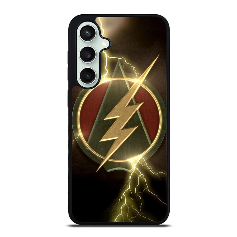 THE FLASH GREEN ARROW LOGO Samsung Galaxy S23 FE Case