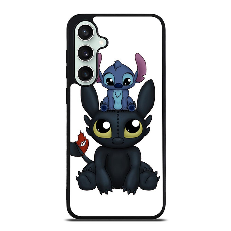 TOOTHLESS AND STITCH CARTOON Samsung Galaxy S23 FE Case TOOTHLESS AND STITCH CARTOON Samsung Galaxy S23 FE Case