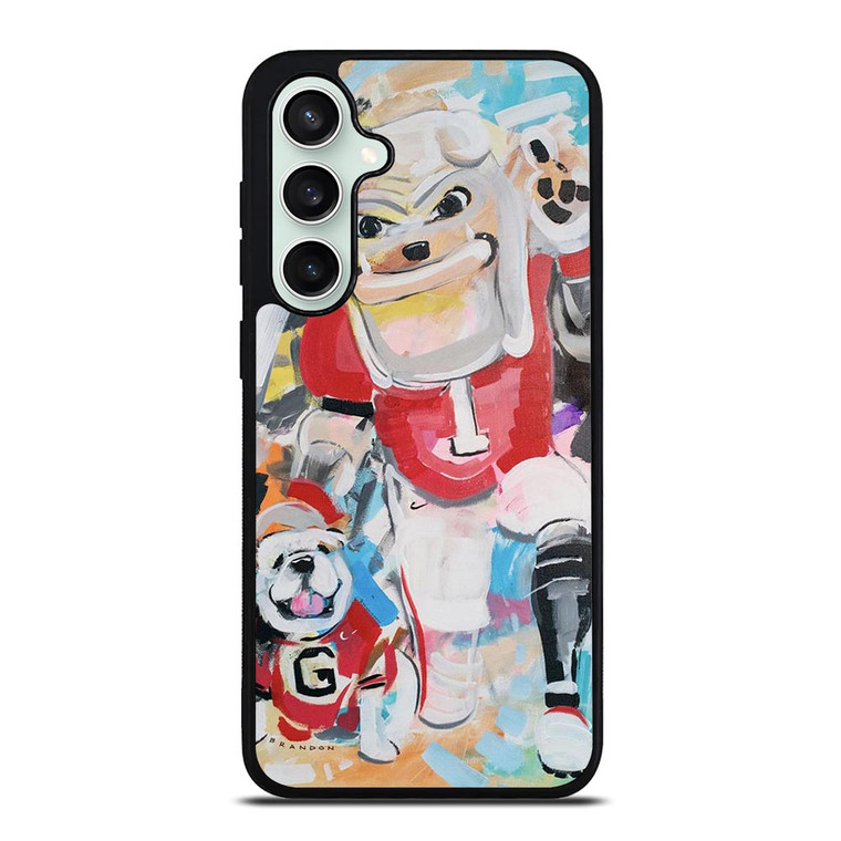 UNIVERSITY OF GEORGIA BULLDOGS UGA ART Samsung Galaxy S23 FE Case UNIVERSITY OF GEORGIA BULLDOGS UGA ART Samsung Galaxy S23 FE Case