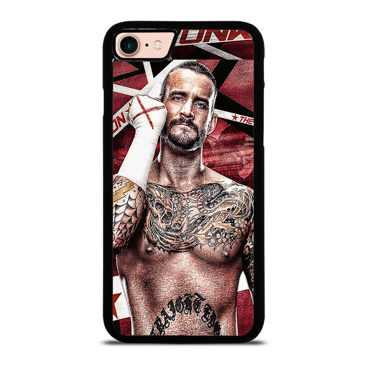 CM PUNK GLOVES iPhone 8 Case