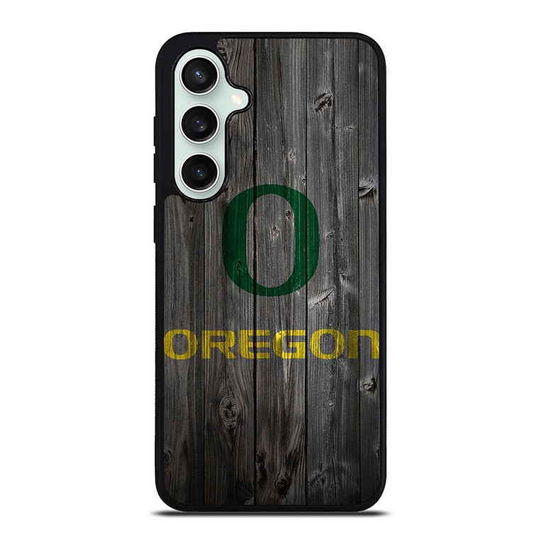 WOODEN LOGO OREGON DUCKS Samsung Galaxy S23 FE Case