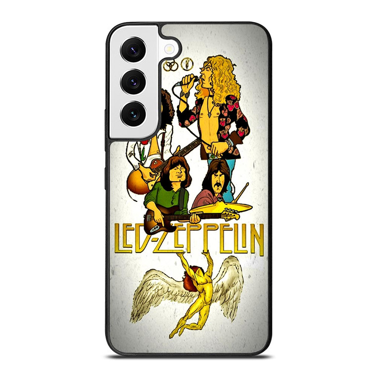 LED ZEPPELIN ROCK BAND ART Samsung Galaxy S22 Case