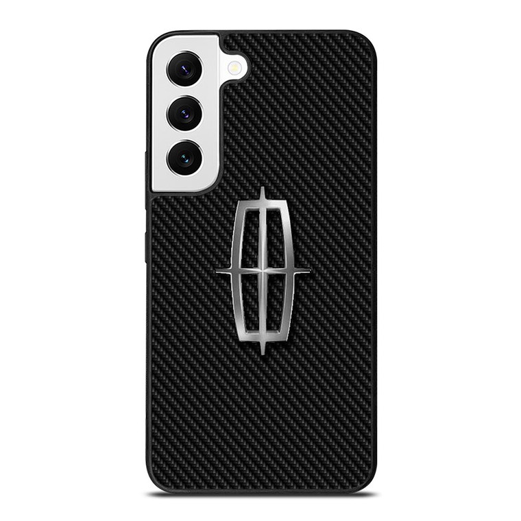 LINCOLN MOTOR LOGO CARBON Samsung Galaxy S22 Case