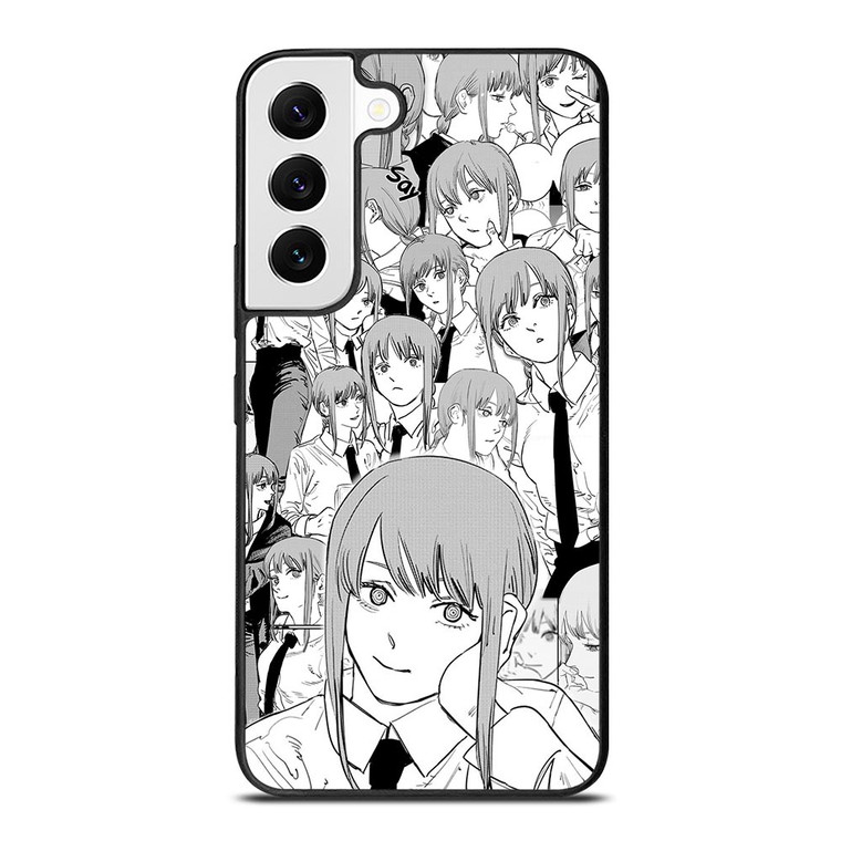 MAKIMA CHAINSAW MAN COLLAGE Samsung Galaxy S22 Case