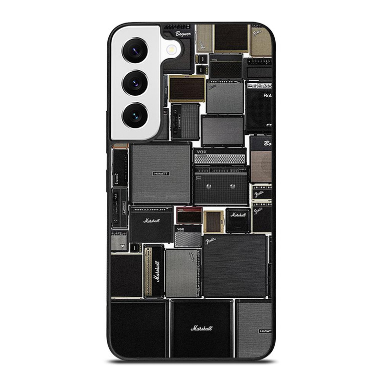 MARSHALL AMPLIFIER COLLAGE Samsung Galaxy S22 Case