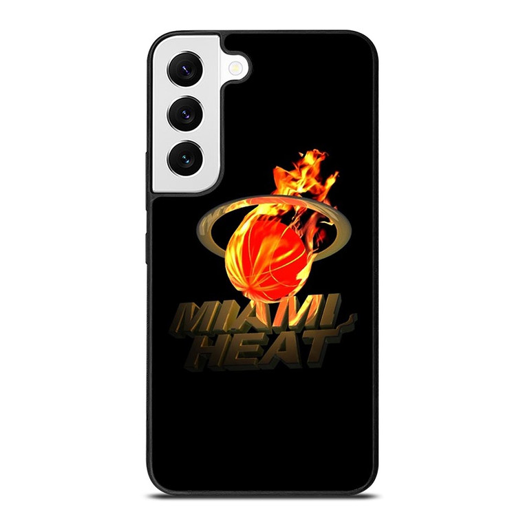 MIAMI HEAT LOGO ART Samsung Galaxy S22 Case