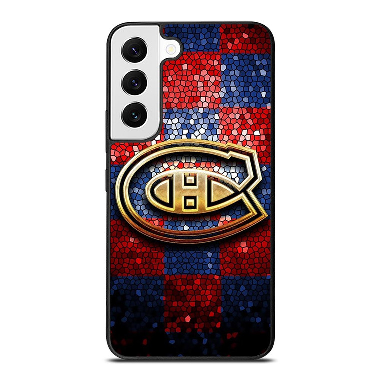 MONTREAL CANADIENS GOLD LOGO Samsung Galaxy S22 Case