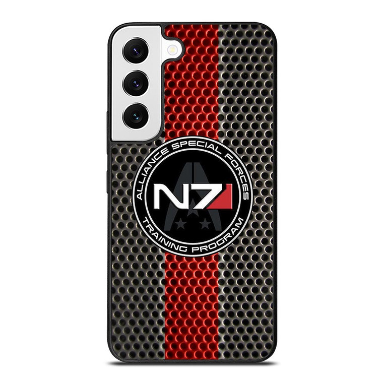 N7 MASS EFFECT PLATE LOGO Samsung Galaxy S22 Case