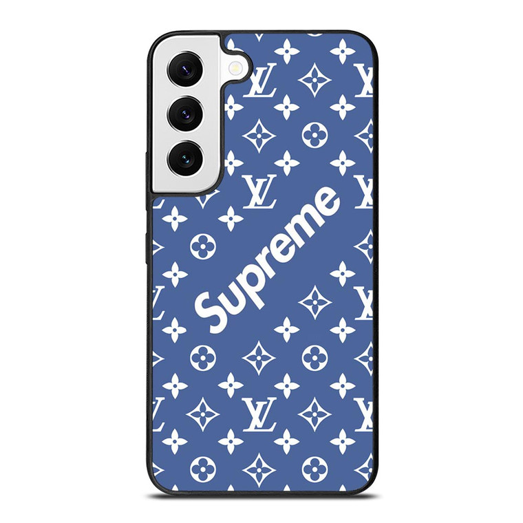 NEW SUPREME BLUE PATTERN Samsung Galaxy S22 Case