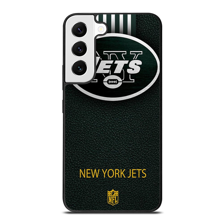 NEW YORK JETS LEATHER LOGO Samsung Galaxy S22 Case