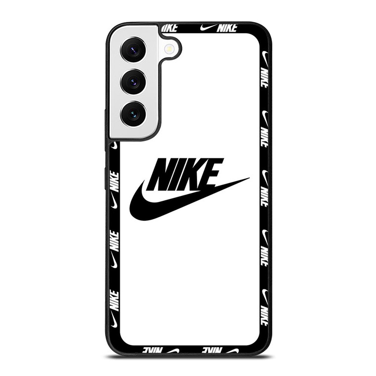 NIKE SWOOSH ROUND WHITE Samsung Galaxy S22 Case