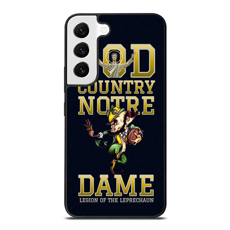 NOTRE DAME FIGHTING IRISH QUOTE Samsung Galaxy S22 Case