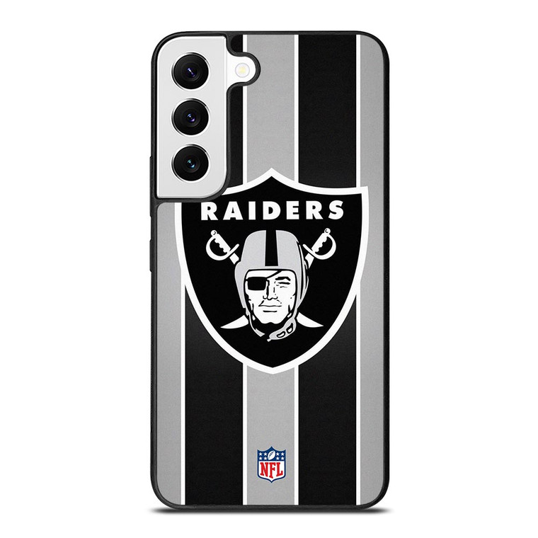 OAKLAND RAIDERS STRIPE LOGO Samsung Galaxy S22 Case