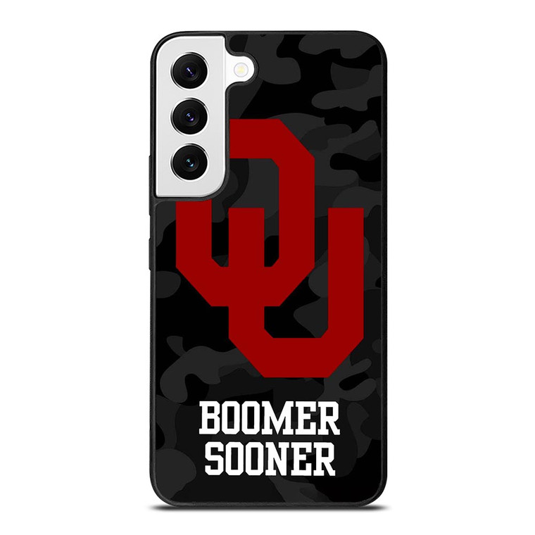 OKLAHOMA SOONERS CAMO LOGO Samsung Galaxy S22 Case