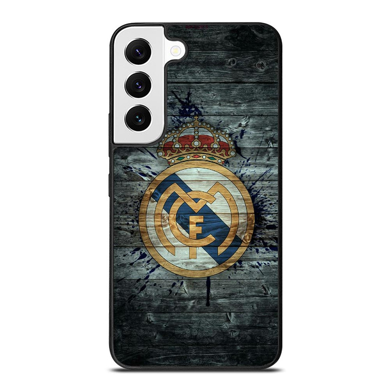 REAL MADRID WOODEN LOGO Samsung Galaxy S22 Case REAL MADRID WOODEN LOGO Samsung Galaxy S22 Case