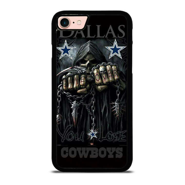 DALLAS COWBOYS SKULL iPhone 8 Case
