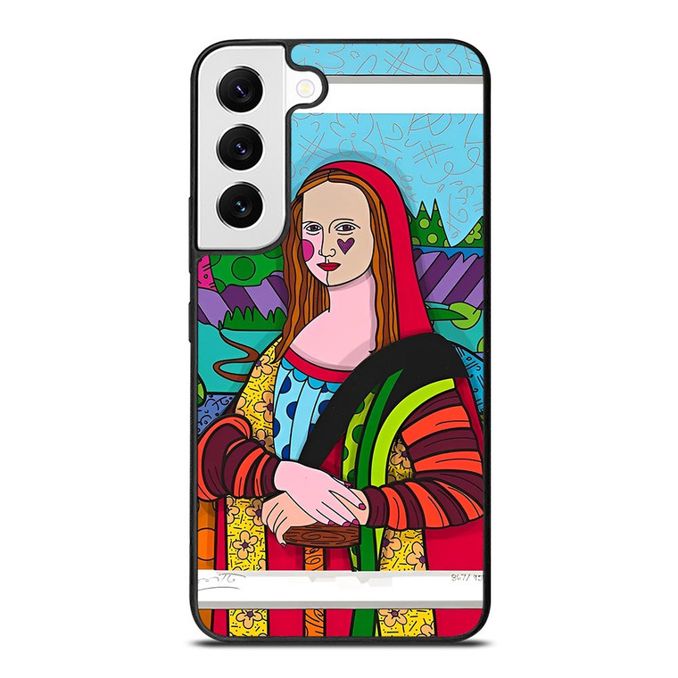 ROMERO BRITTO MONALISA Samsung Galaxy S22 Case ROMERO BRITTO MONALISA Samsung Galaxy S22 Case
