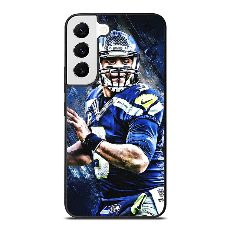 RUSSELL WILSON SEATTLE SEAHAWKS FOOTBALL Samsung Galaxy S22 Case