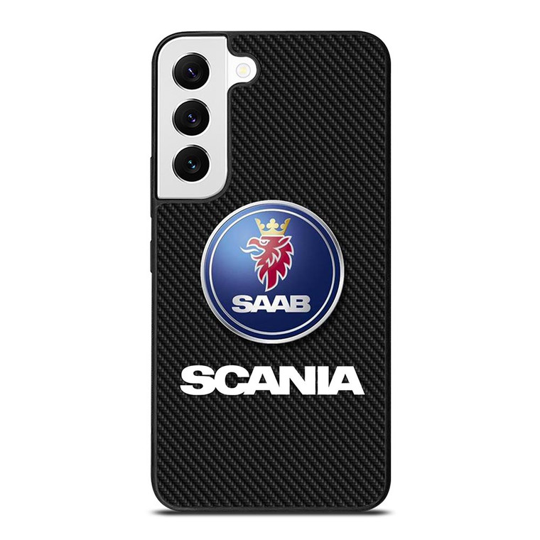 SCANIA TRUCK SAAB CARBON LOGO Samsung Galaxy S22 Case