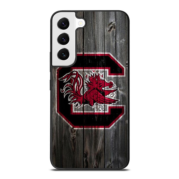 SOUTH CAROLINA GAMECOCKS WOODEN LOGO Samsung Galaxy S22 Case