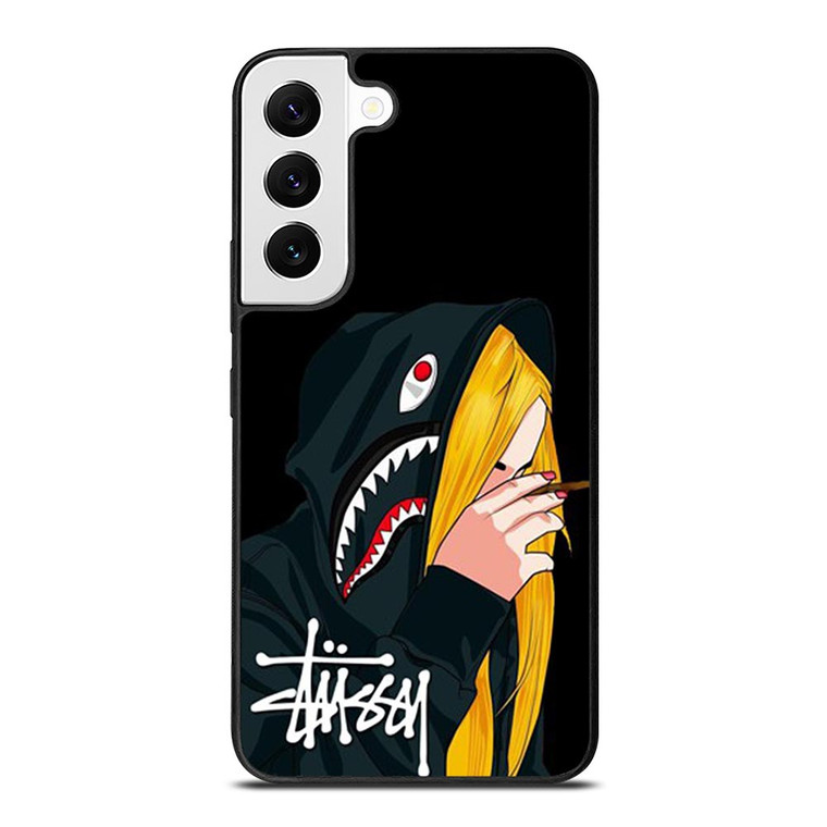 STUSSY BAPE SHARK Samsung Galaxy S22 Case