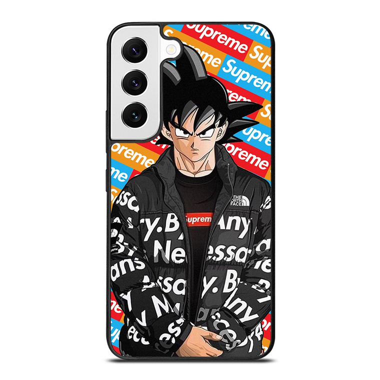 SUPREME GOKU THE NORT FACE Samsung Galaxy S22 Case