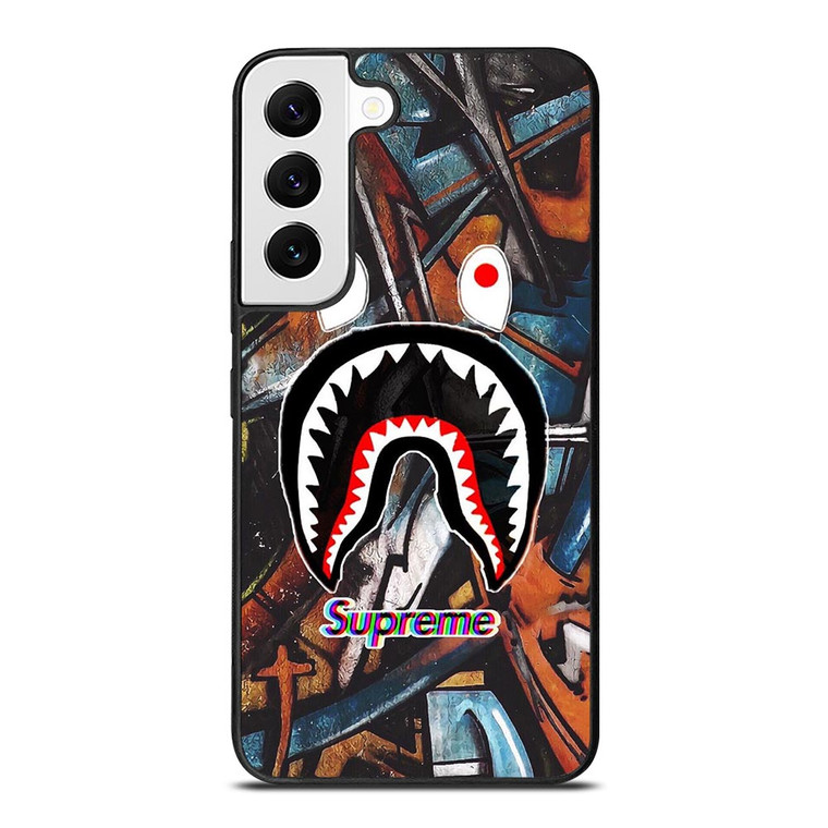 SUPREME X BAPE ABSTRACTIVE Samsung Galaxy S22 Case