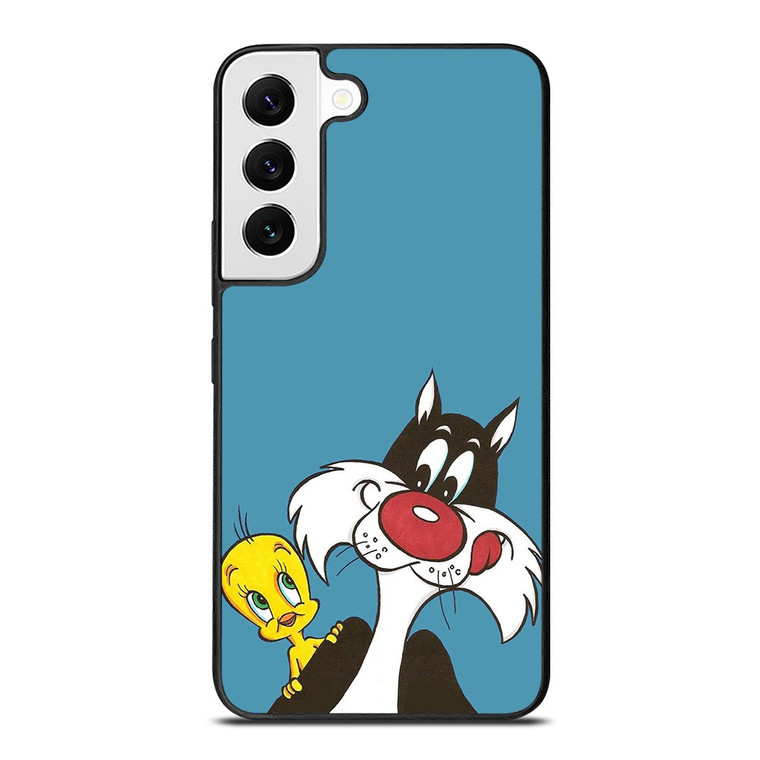 SYLVESTER AND TWEETY CLASSIC CARTOON Samsung Galaxy S22 Case SYLVESTER AND TWEETY CLASSIC CARTOON Samsung Galaxy S22 Case