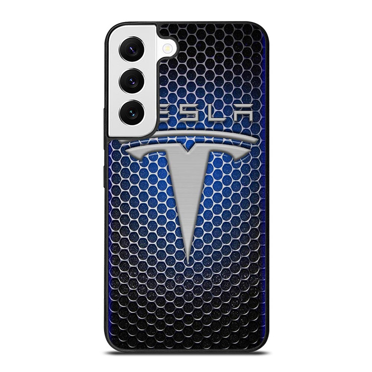 TESLA METAL LOGO Samsung Galaxy S22 Case