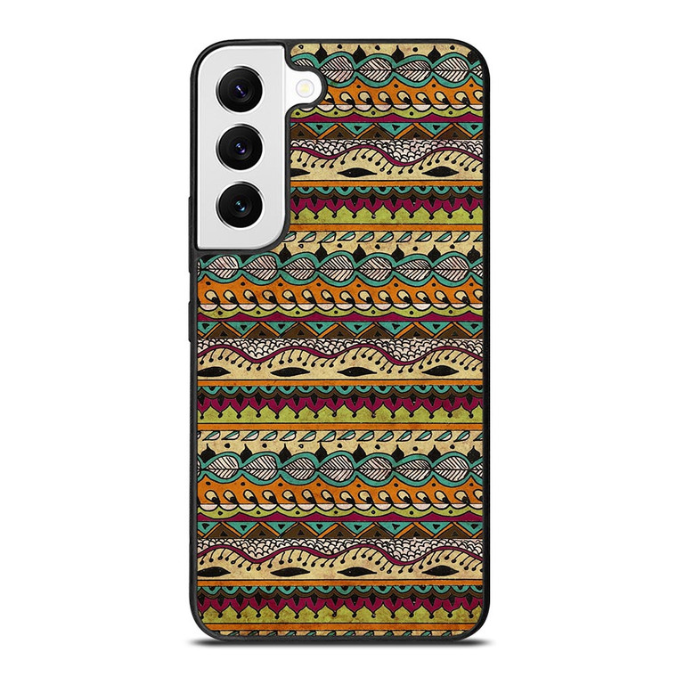 TIBAL PATTERN AZTEC Samsung Galaxy S22 Case