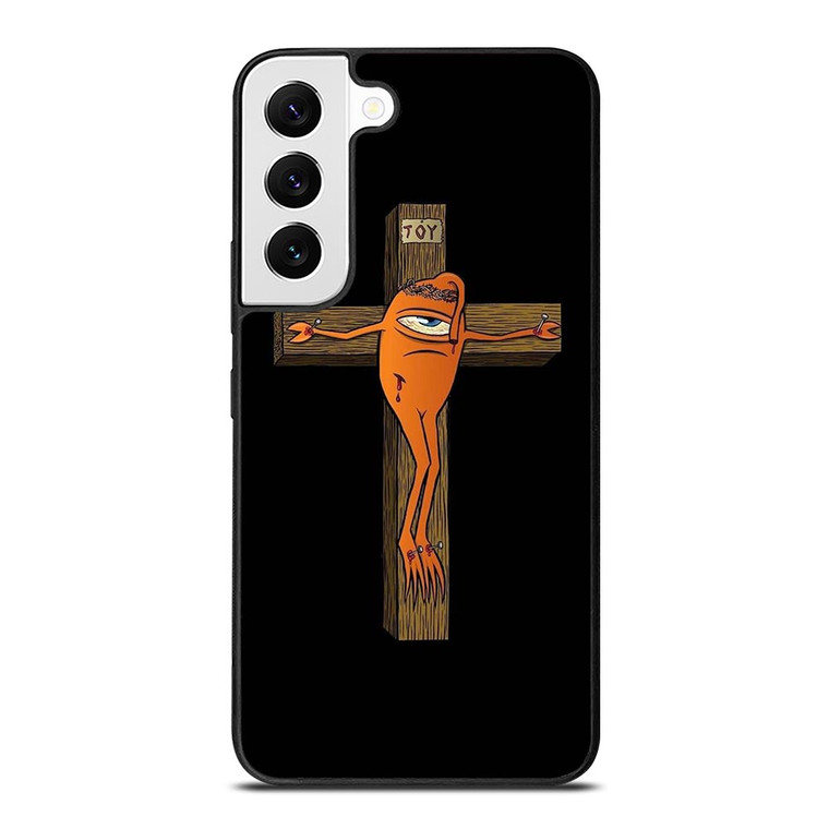 TOY MACHINE SKATEBOARD CROSS LOGO Samsung Galaxy S22 Case