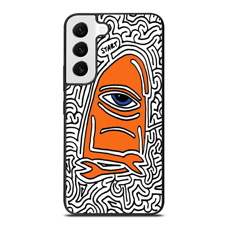 TOY MACHINE SKATEBOARD DOODLE Samsung Galaxy S22 Case