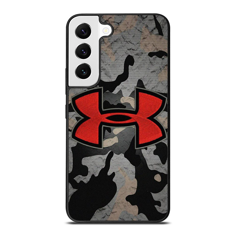 UNDER ARMOUR RED CAMO LOGO Samsung Galaxy S22 Case UNDER ARMOUR RED CAMO LOGO Samsung Galaxy S22 Case