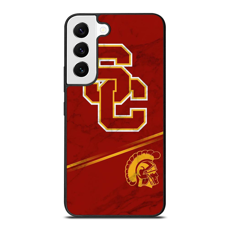 USC TROJANS RUSTY MARBLE Samsung Galaxy S22 Case USC TROJANS RUSTY MARBLE Samsung Galaxy S22 Case