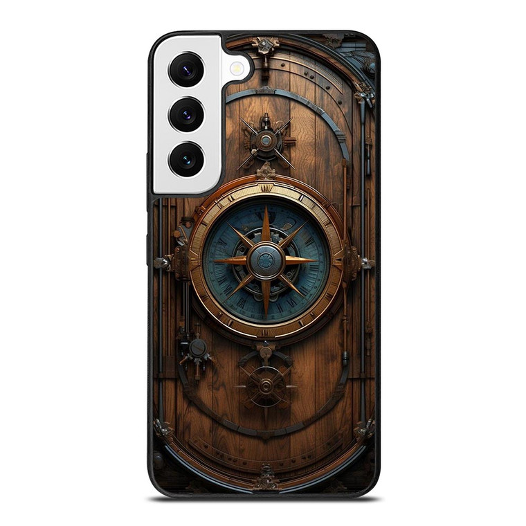 VINTAGE MAP COMPASS Samsung Galaxy S22 Case VINTAGE MAP COMPASS Samsung Galaxy S22 Case