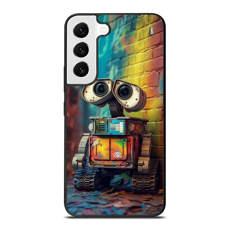WALL E ROBOT COLORFUL Samsung Galaxy S22 Case