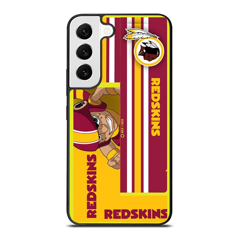 WASHINGTON REDSKINS YELLOW RED MLS Samsung Galaxy S22 Case