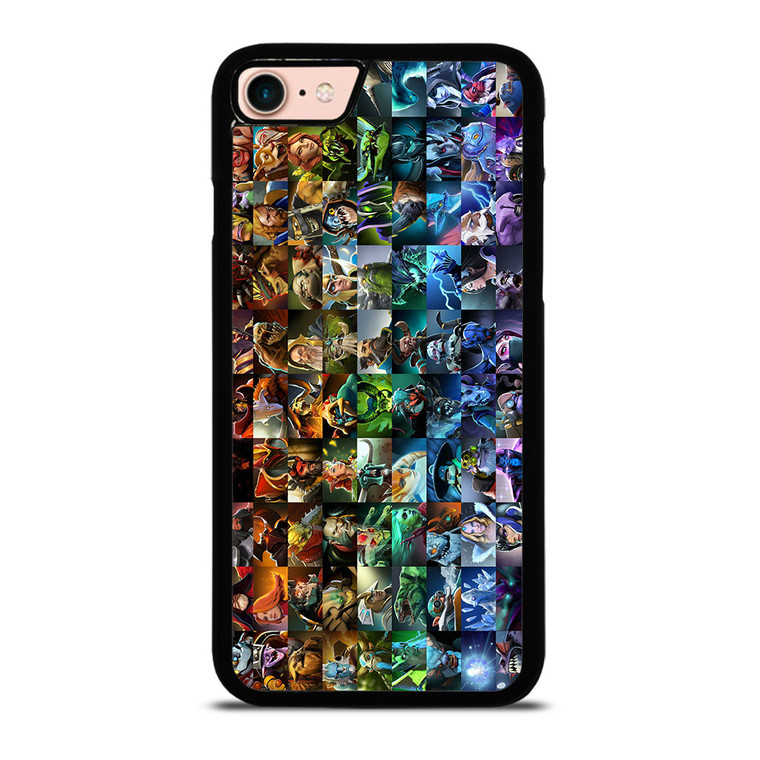 DOTA GAME ALL CHARACTER iPhone 8 Case