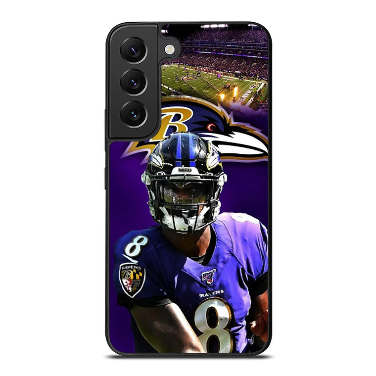 LAMAR JACKSON RAVENS BALTIMORE Samsung Galaxy S22 Plus Case
