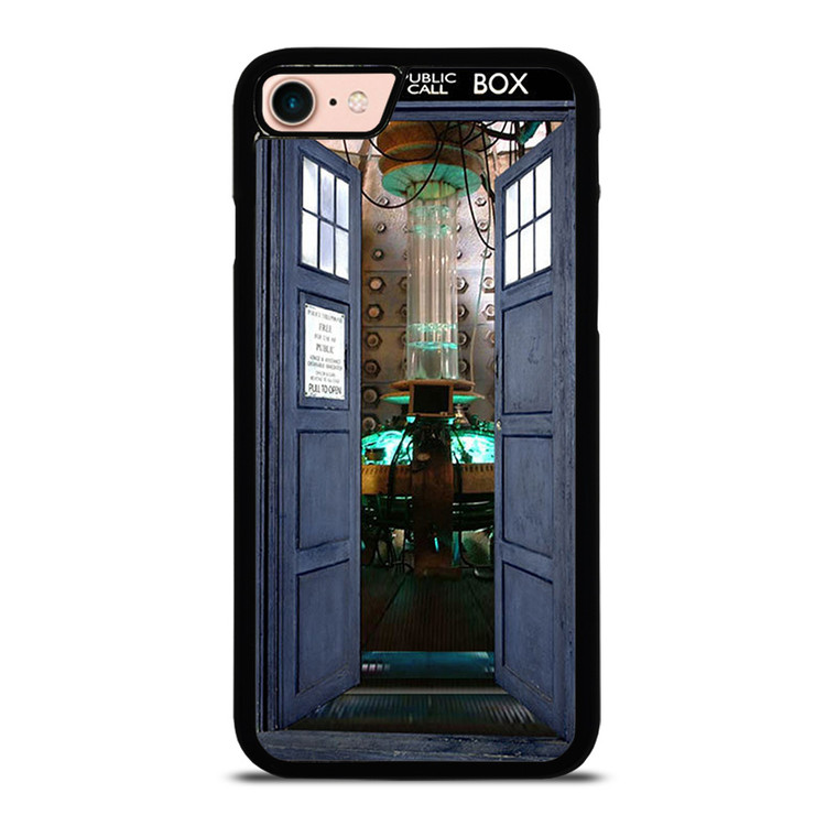 DR. WHO TARDIS OPEN THE DOOR iPhone 8 Case