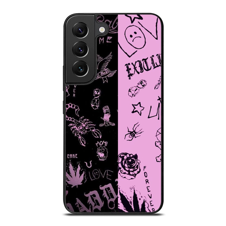 LIL PEEP TATTOO COLLAGE Samsung Galaxy S22 Plus Case