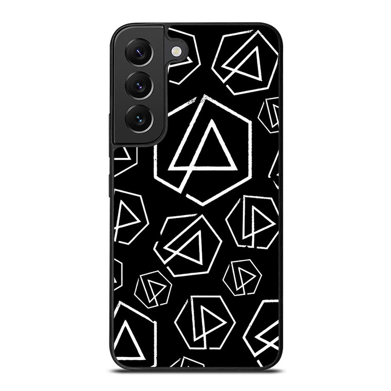 LINKIN PARK ROCK BAND LOGO PATTERN Samsung Galaxy S22 Plus Case
