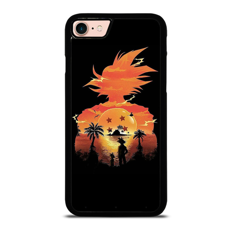DRAGON BALL GOKU SILHOUETTE iPhone 8 Case DRAGON BALL GOKU SILHOUETTE iPhone 8 Case
