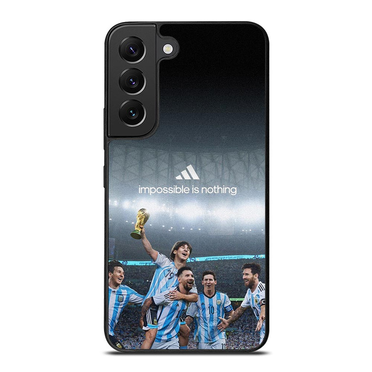 LIONEL MESSI IMPOSSIBLE IS NOTHING ADIDAS Samsung Galaxy S22 Plus Case