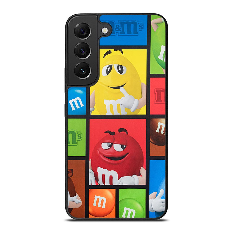 M&M'S CANDIES MASCOT COLLAGE Samsung Galaxy S22 Plus Case