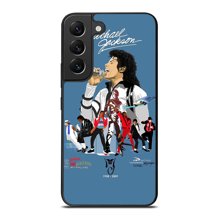 MICHAEL JACKSON CARTOON Samsung Galaxy S22 Plus Case